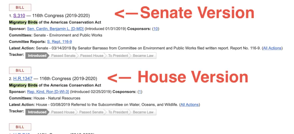 How to Track Bills and Legislation United States Congress