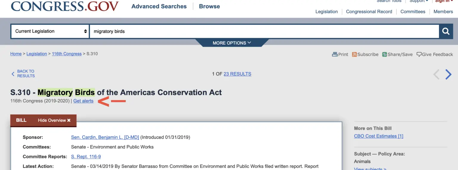 How To Track Bills And Legislation (United States Congress) - Street Civics